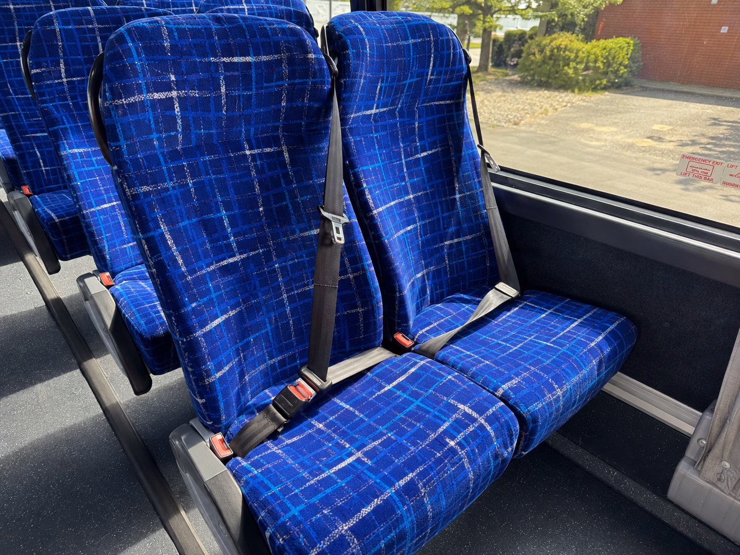 franklin charter bus services interior