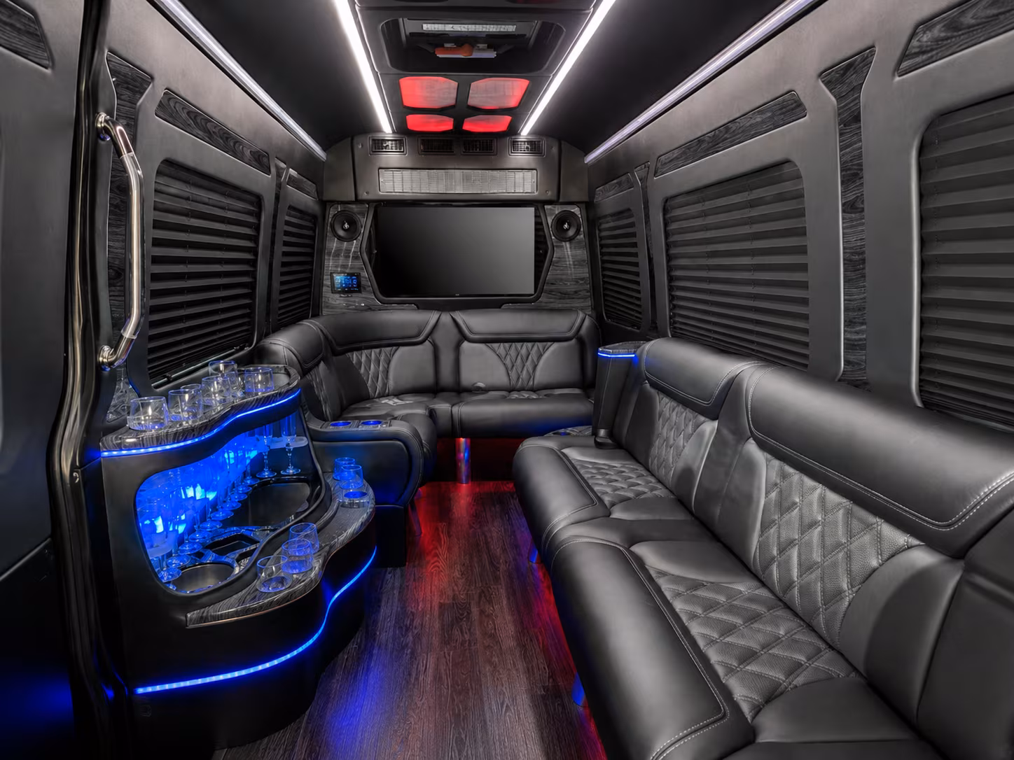franklin corporate event transportation onboard seating